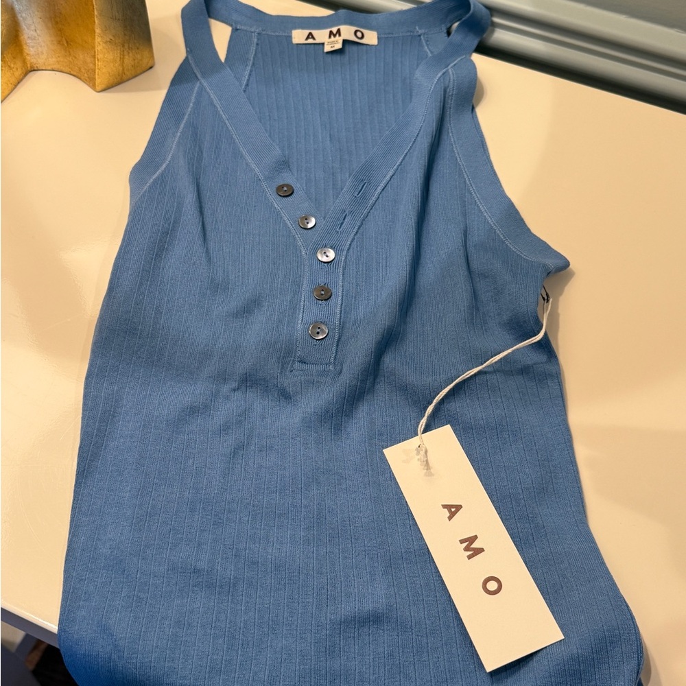 AMO Blue Camisole Top